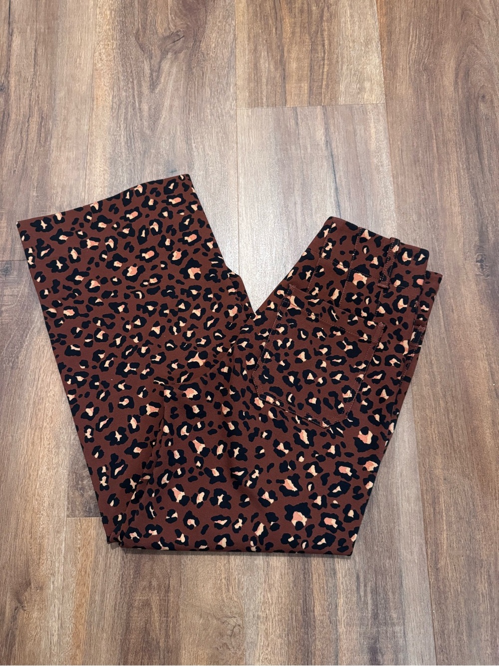 Anthropologie Maeve Collette Wide-Leg Cropped Ponte Pants - Picture 5 of 10